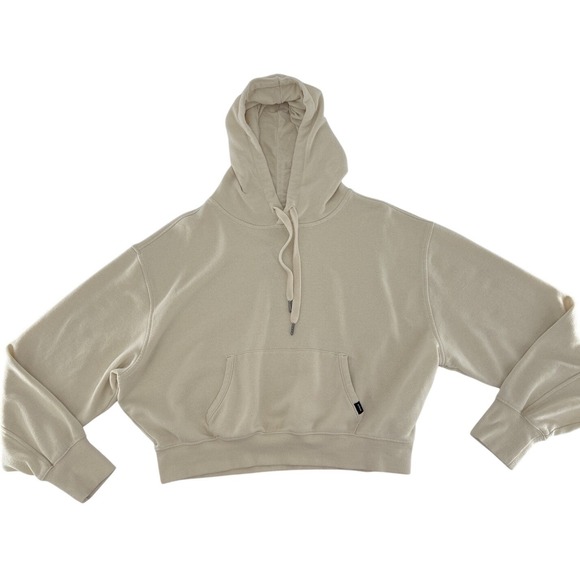 PrAna Cozy Up Canvas Heather Hemp Blend  Raglan Pullover Sweater L Sustainable - Picture 3 of 9